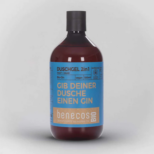 benecosBio Duschgel 2in1 Bio-Gin - Gib deiner Dusche einen Gin