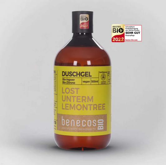 benecosBio Duschgel Bio-Ingwer+Bio-Zitrone - Lost unterm Lemontree