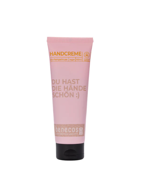 benecosBIO Handcreme BIO Pampelmuse - DU HAST DIE HÄNDE SCHÖN